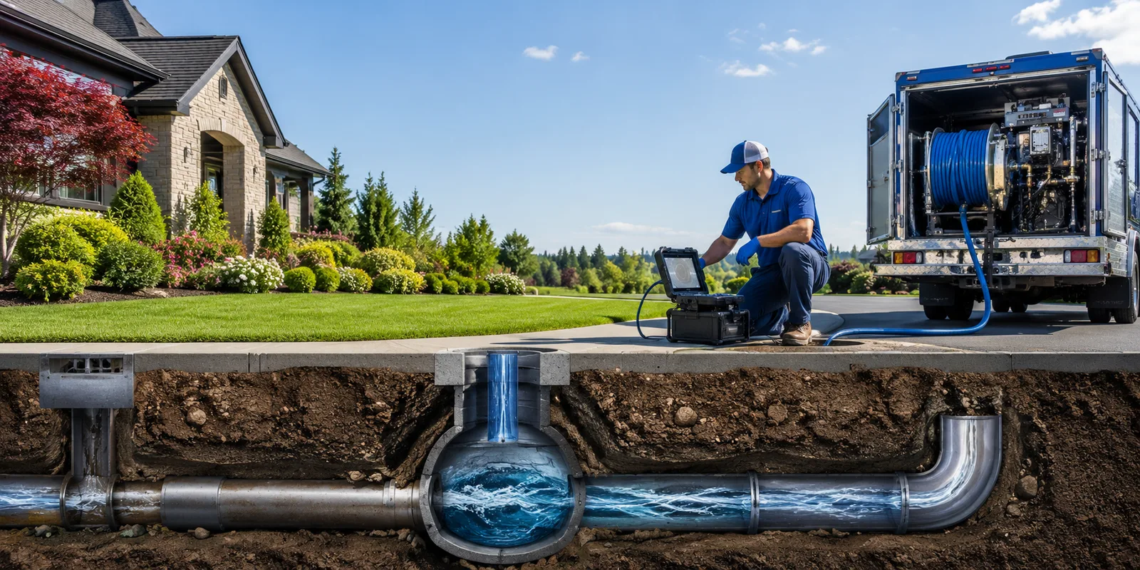 Drainage restoration information for Pennington, NJ